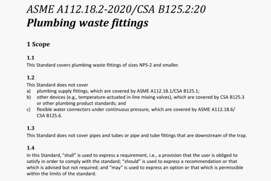 ASME A112.18.2-2020 pdf free