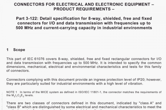 IEC 61076-3-122-2021 pdf free